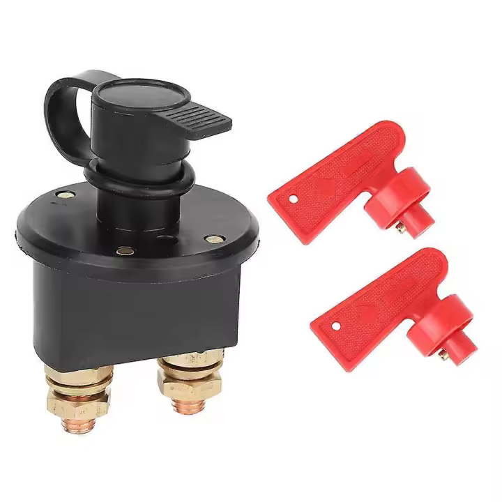 12/24V Car Auto Power Master Interruptor de Badería Cut off Desconector - 1