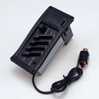 Unidad De Pre-Amp Y EQ Para Guitarra Acústica Piezo 7545R Negro Peso 200g Accesorio De Guitarra Cómodo Y Duradero - details 12