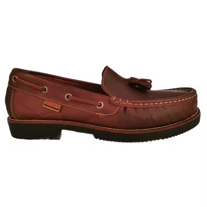 RIVERTY Nauticos Apache de Piel con Borla para Hombre - 1