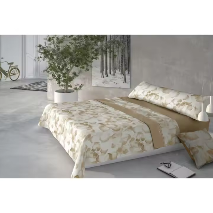 Pierre Cardin - Juego de Sábanas Pierre Cardin CORALINA MARIOLA Beige Cama de 150 - 1