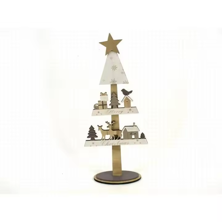 Árbol de Navidad Decorado Gerimport 45 Cm - Adornos Navideños - 1