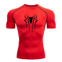Camiseta De Compresión Para Hombre Fitness Gimnasio Super Héroe Deporte Correr Quick Dry Manga Corta Tops Te Para Hombre - details 4