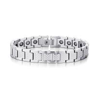 Pulseras magnéticas/no magnéticas para helbres, Cuerdas de Reloj versátiles, pulseras, Joyas que no se desvanece - details 0