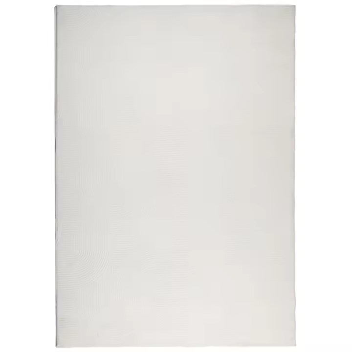 vidaXL Alfombra pelo corto look escandinavo IZA 160x230 cm Color Antracita,  Crema,  Gris y mas Alfombras de área  Alfombra de Piso para Sala de Estar Dormitorio Habitación Salón - 1