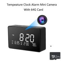 Dual Alarm Clock Wifi Camera With Temperature Monitoring HD 1080P Motion Detection Baby Nanny Camera Home Video Surveillance - details 28