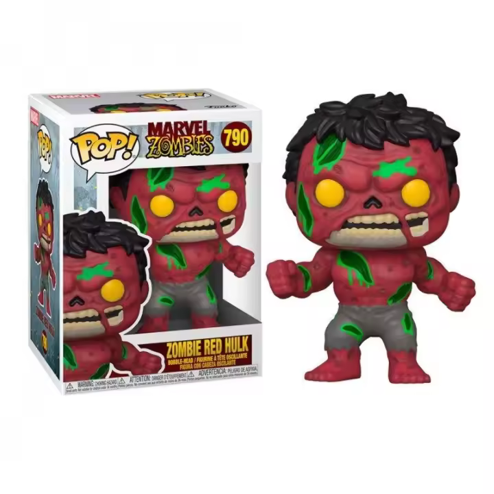 FUNKO POP! MARVEL ZOMBIES - HULK ROJO ZOMBI, 54474, Nº790, TIENDA CON LICENCIA OFICIAL - 1