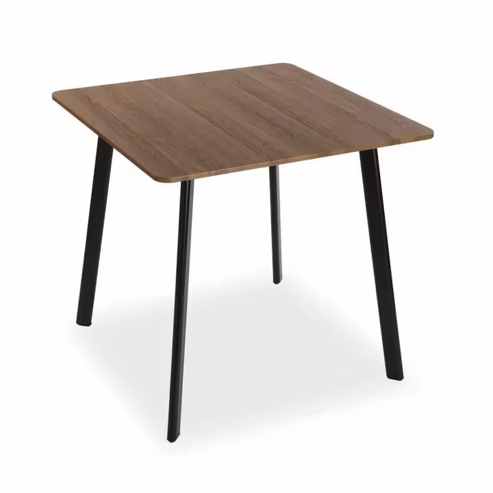 Mesa Versa Klaudia Madera Metal Melamina Madera MDF 80 x 75 x 80 cm - 1