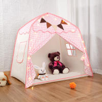 Carpa Infantil Portátil Para Interior Y Exterior Con Diseño De Torreón De Princesa Y Tipi Para Niñas Y Niños Juguete Grande Plegable - details 3