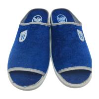 Zapatillas de casa para hombre de verano con puntera abierta Marca Flossy cómodas, flexibles, ligeras y gran confort , con plantilla extraíble y suela perfumada , antideslizante , fabricadas en España ,suaves y tiernas. Calzado para el hogar ideal - details 0