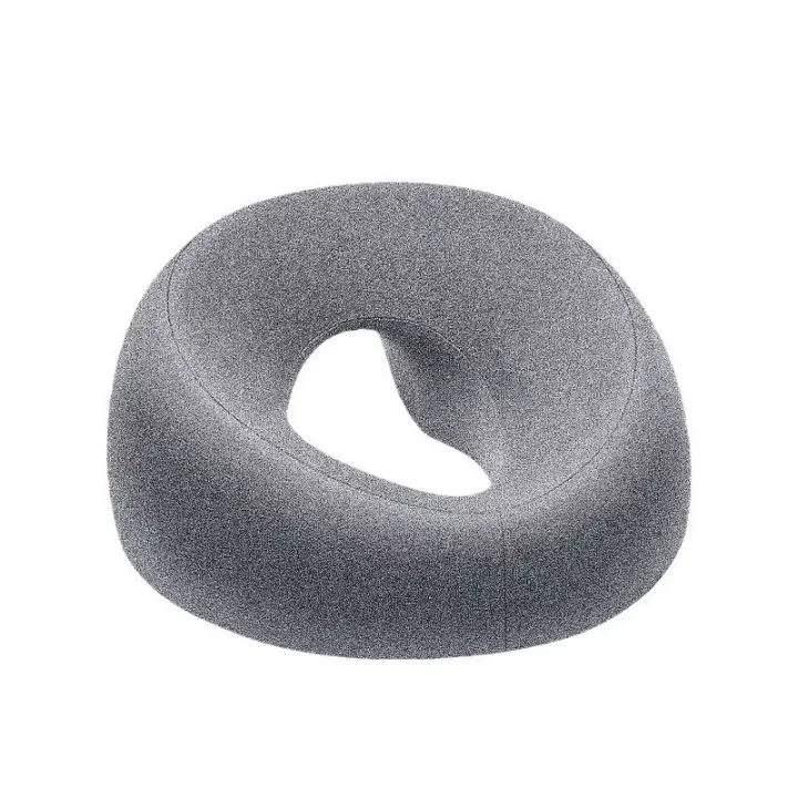 Almohada facial en forma de U de espuma viscoelástica: almohadilla de masaje de spa para cuidado facial y relajación, lavable a máquina, tejido de poliéster suave, relleno de espuma de PU, diseño de cremallera, adecuado para adultos, uso multifuncional en - 1