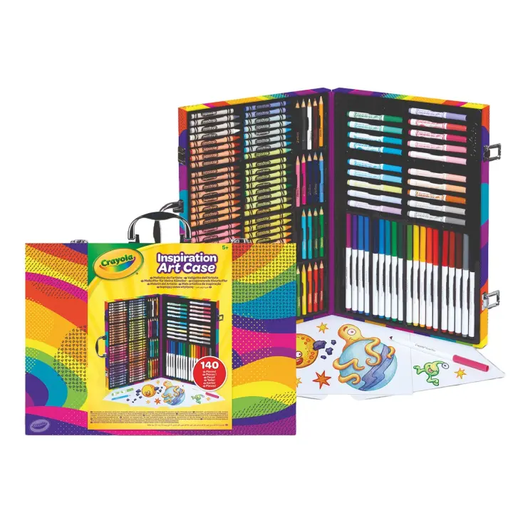 Maletín del Artista Arcoiris 140 piezas 04-1054 CRAYOLA - 1