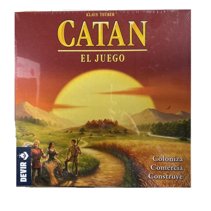 Devir - Catan, Juego de Mesa para Jugar En Familia o con Amigos, Imprescindible para Todos los Hogares