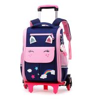 Varilla bolsa escolar de moda para niños y niñas, ligera, espina, mochila dorsa - details 11