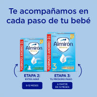 🎀 Almirón Advance 2-Leche en Polvo Bebé | Etapa 2 | Fórmula infantil en polvo apta para bebés de 6 a 12 meses - details 0