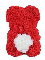 Rosa Artificial De Tedeo Para Decoración De Hogar Y Bodas Aniversarios Y Año Nuevo Sin Caja Estilo De Flor Cotton - details 14