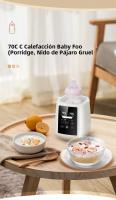 Calentador De Botella De Leche Eléctrico Multifuncional 200W Con Operación De Un Click Descongelar Calentar Esterilizar Función Anti-seco Para Bebés - details 5