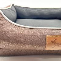 Petking Cama para Perros y Gatos Súper Suave y Transpirable, Base Cómoda Rellena de Fibra Hueca y Espuma Acolchonada, Fabricada con Materiales de Alta Calidad - details 1