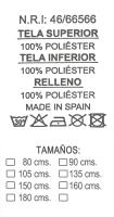 JVR - Espectacular conforter nórdico modelo JOYCE - Tejido Microfibra - Fabricado en España - Cama 90/105/135/150/160/180 - details 1