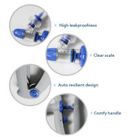 Siringa De Inyección Para Animales 1ml/2ml/5ml/10ml Ajustable Para Vacunas En Ganadería Cerdos Res Cabras Herramienta Agrícola DADYPET - details 1
