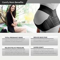 Cinturón De Apoyo Para El Estómago De Mujer Embarazada Ajustable Protección De La Columna Lumbar Y Abdomen Material De Algodón Para El Cuidado Materno - details 6