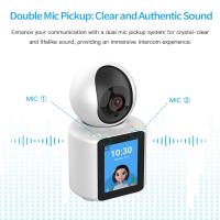Cámara De Seguridad WiFi Inalámbrica 1080P Con Visión Nocturna Infrarroja Y Vigilancia De Video Bidireccional PTZ Para Hogar Inteligente Monitoreo Del Bebé - details 12