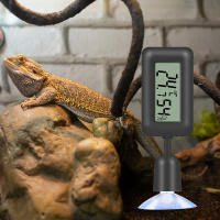 Termómetro Y Higrómetro Digital Para Reptiles Con Ventosa Accesorios Para Terrario Medidor De Temperatura Y Humedad - details 3