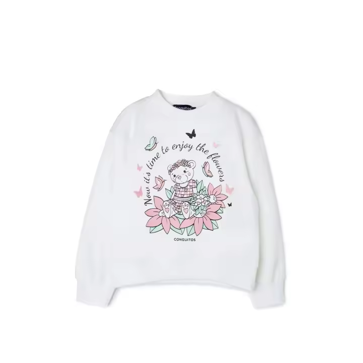 Conguitos - Sudadera sin capucha infantil  (Multicolor / Talla 5A) - 1