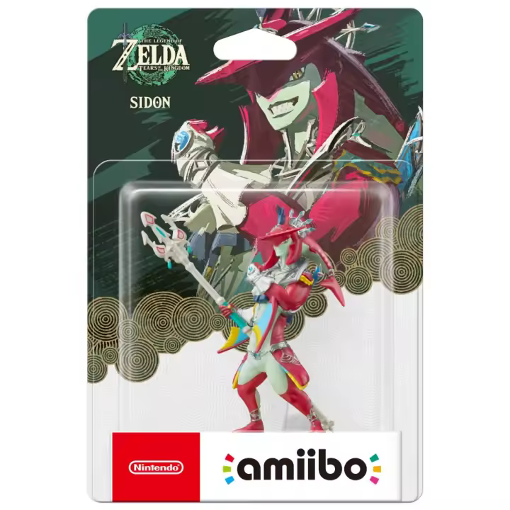 FIGURA AMIIBO ZELDA SIDON COLECCIÓN THE LEGEND OF ZELDA TEARS OF THE KINGDOM PARA NINTENDO SWITCH GARANTÍA EUROPEA - 1