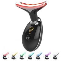 Masajeador facial de microcorriente EMS, inimputto de Belleza para lifting facial y de Cuello, antiarrugas, de la piel refurbecimiento, elimine la papada, de 7 Colores Luz, múltiples Modos - details 6