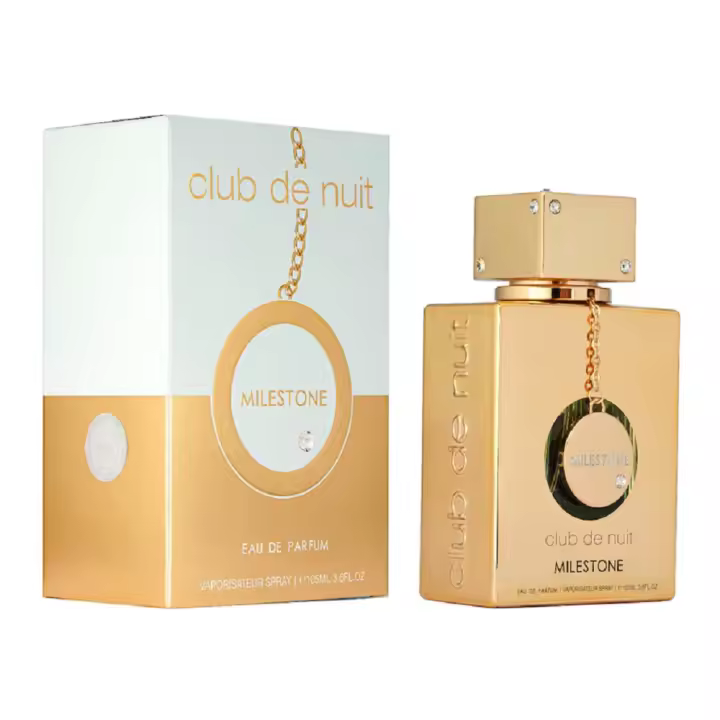 Perfume Club de Nuit Milestone de Armaf  Unisex  , Eau de Parfum- 105ml - 100% Original y Duradero (EDP-Unisex) - 1