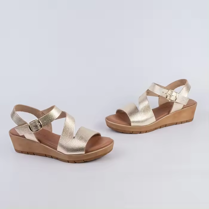 SANDALIA MUJER PLATINO 53200 - 1