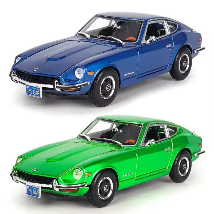 Maisto 1:18 DATSUN 240Z De 1971 Coche Deportivo Retro De Colección Aleación Modelo Clásico Decoración Regalo Para Coleccionistas - 1