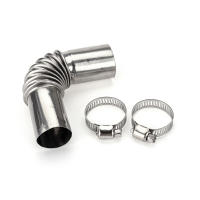 Conector De Tubo De Escape Para Aparato De Calefacción De Coche 1/2PCS 24mm Elbowed Para Webasto Eberspacher Camión Caravana Barco Calentador De Diesel - details 0
