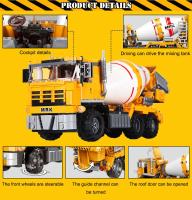 Bloques De Construcción Para Niños Camiones De Ingeniería Excavadora Bulldozer Grúa Vehículos Para Juegos Educativos De Ciudad Regalo Para Niños - details 6