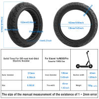 Pneumático Sólido Para Xiaomi M365 pro pro 2 Mi3 1s Scooter Eléctrico Resistente Al Desgaste Y Antideslizante Tamaño 8.5 Pulgadas - details 6