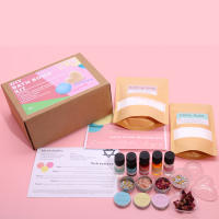 Kit de Regalo Macruma, Fabrica de Bombas de Baño Rosa y Chicle. - details 0