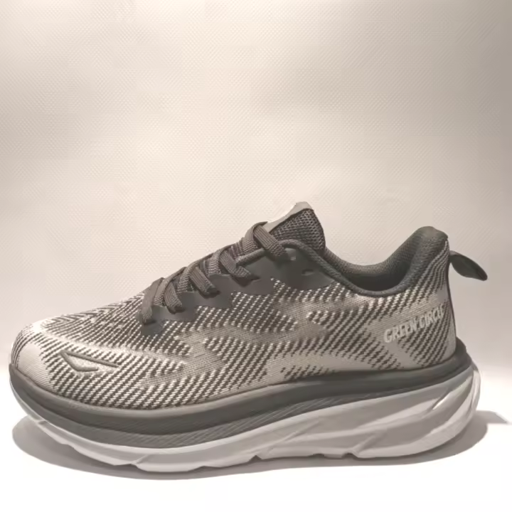 Zapatillas Running Hombre Green+Circle Mile. Gris. Ultraligeras. Plantilla Memory Foam - 1