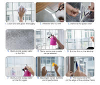 Película Decorativa De Vidrio Multicolor Resistente Al UV Para Decoración De Oficinas Y Hogares Película De Coloración Para Ventanas De Centros Comerciales - details 9