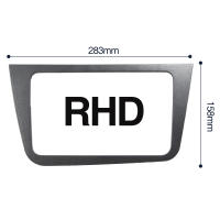 Marco De Radio Para Coche Seat Altea 2004-2015 Toledo 2004-2009 Marco De Montaje Para Estéreo Panel Dash Bezel Para Radio De 7/8/9 Pulgadas LHD/RHD - details 4