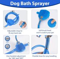 Artifacto de baño para Perros, Boquilla de baño para mascotas, Suministros para Gatos y Perros - details 0