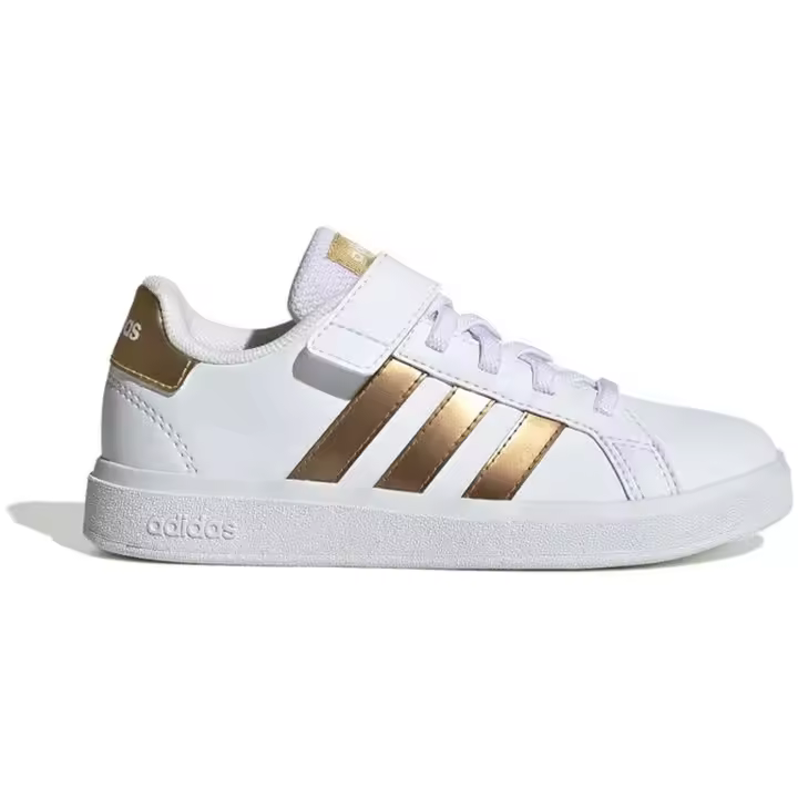 Zapatillas Adidas Grand Court 2.0 para niños unisex en color blanco - 1