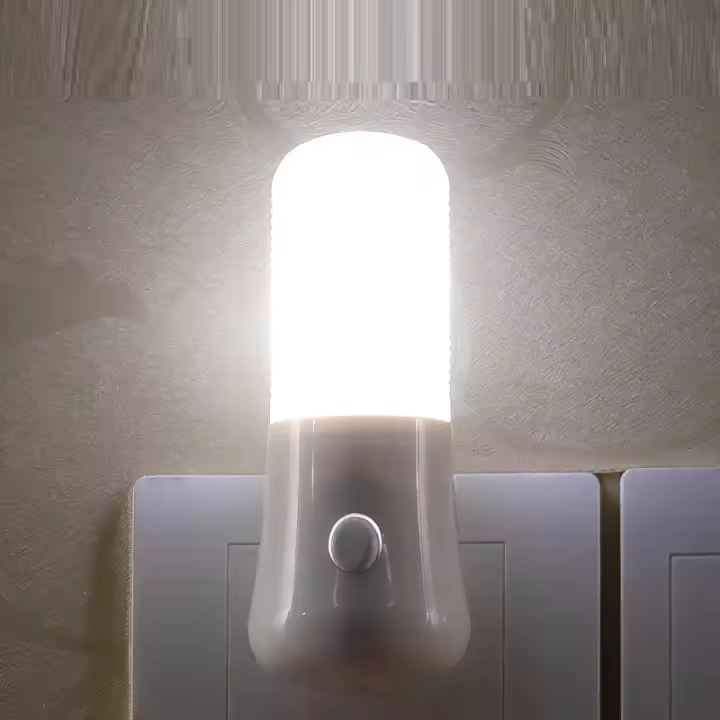 Lámpara Nocturna LED Para Dormitorio Y Pasillo Con Enchufe Estándar De Eficacia Energética Iluminación Inteligente Para Alimentación Del Bebé - 1