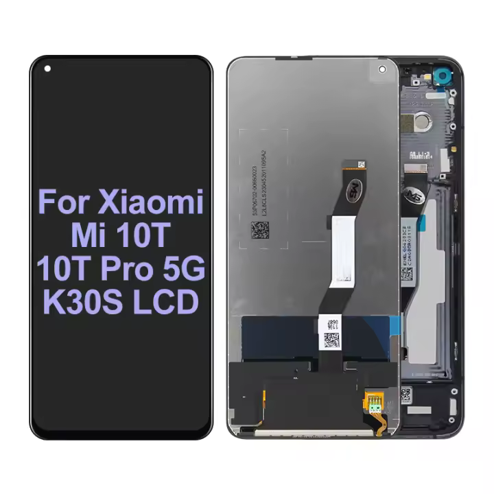 Pantalla LCD De 6.67'' Para Xiaomi Mi 10T 5G 10T pro 5G Y Redmi K30s Repuesto De Pantalla Compatible Con XIAOMI Capacidad De Táctil Capacitivo Resolución 2400*1080 Con Vidrio Gorilla Glass - 1