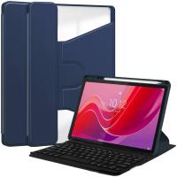 Lenovo TAB M11/Xiaoxin pad 11 2024 PU caso + acrílico Soportes de Tablet cubierta con teclado Bluetooth - details 0