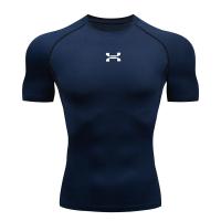 Camiseta De Deporte Para Hombres Secado Rápido Comprimido Muscular Para Gimnasio Y Running Talla S-3XL Ropa De Fitness Casual - details 4