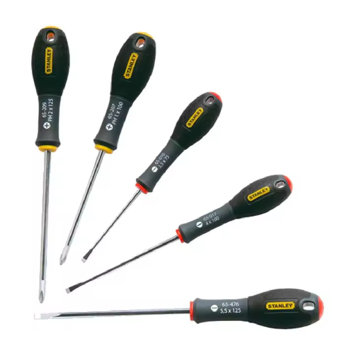Set de Destornilladores Stanley (5 pcs) - 1