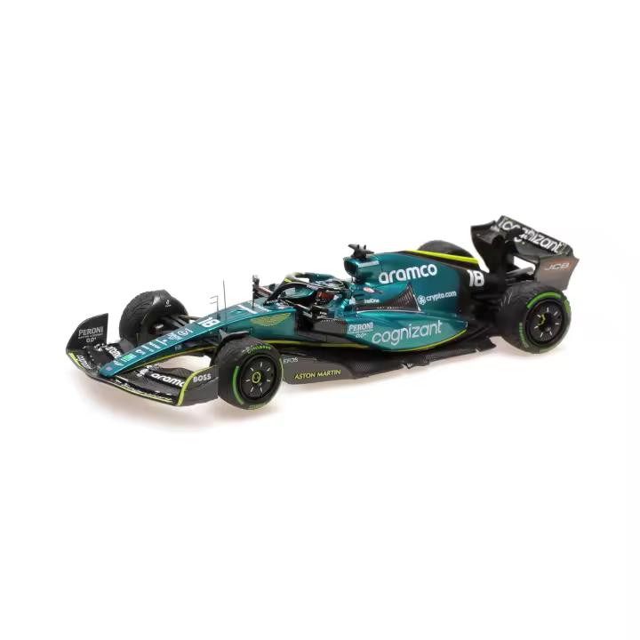 MINICHAMPS 1/43 ASTON MARTIN AMR22 LANCE STROLL SINGAPUR GP 2022 - 417221718 - 1