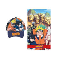 SET GORRA Y TOALLA MICROFIBRA 70*140CM NARUTO - details 2