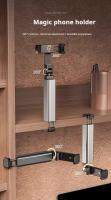 Soporte De Teléfono Portátil Para Escritorio Con Rotación 360 Grados Multidireccional Y Plegable De Tamaño De Bolsillo Compatible Con Apple iPhone - details 2