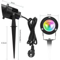 Loco LED RGB Para Exterior de 10 W with Pincho, iluminación LED para exterior, lámpara de Jardín impermeable IP65, Juego de 2 - details 1